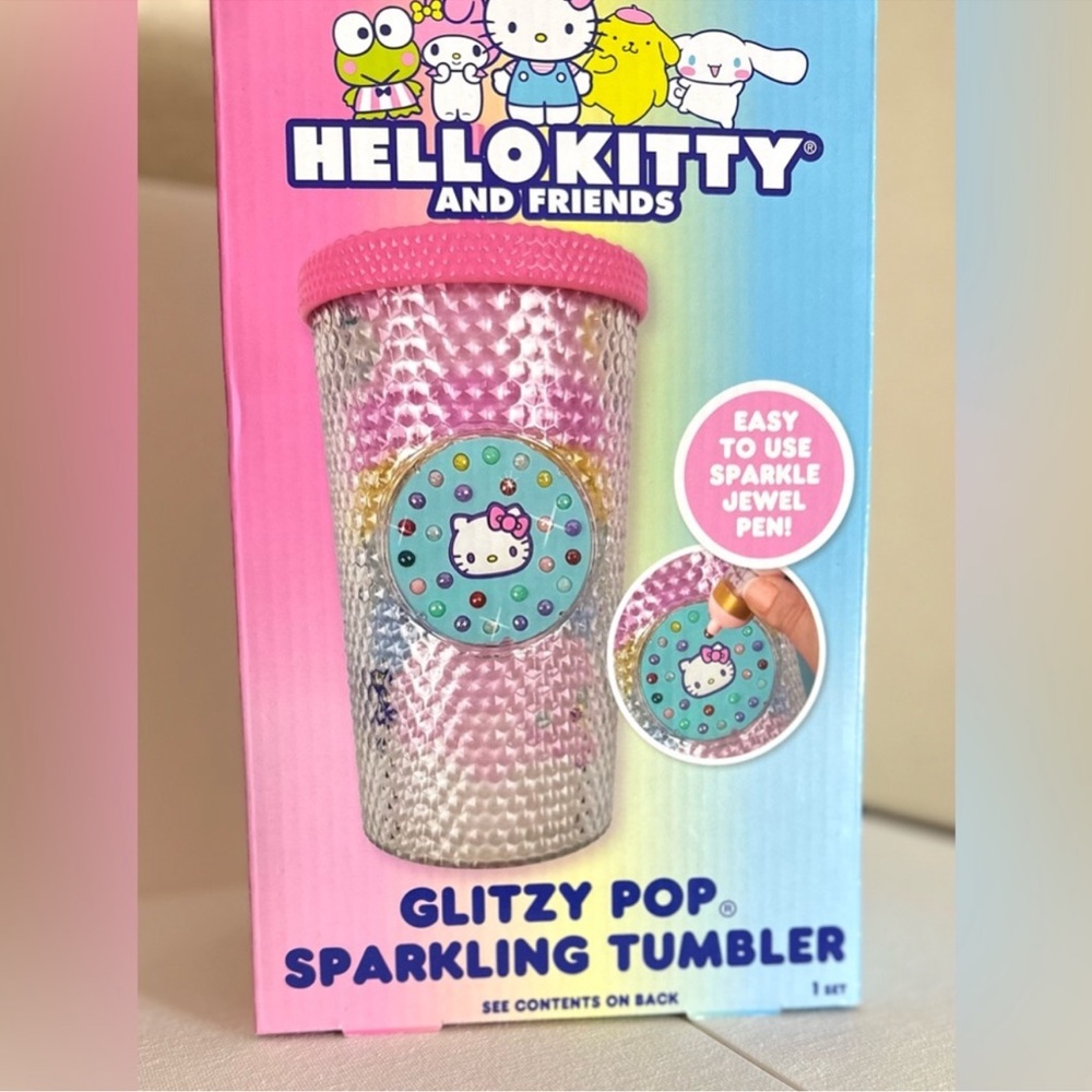 Hello Kitty Glitzy Pop Sparkling Tumbler